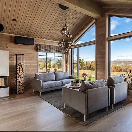 New With Views Of Tisleiefjorden Casa de Férias Gol
