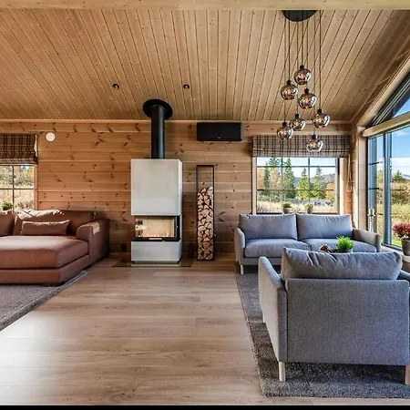 New With Views Of Tisleiefjorden Casa de Férias Gol
